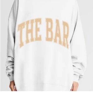 The Bar Varsity Sweatshirt NWT
